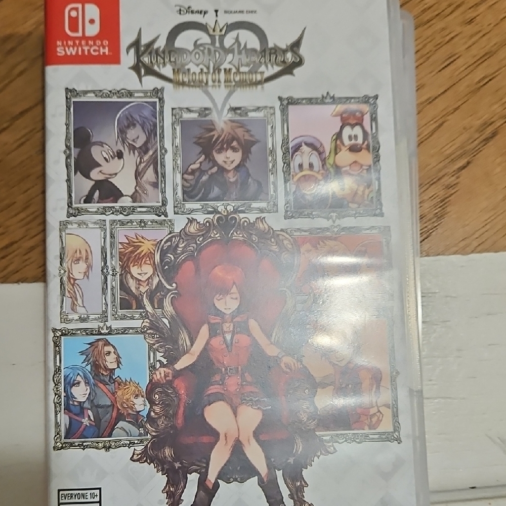 Nintendo Switch Game with Iconic Characters and Red Highlights